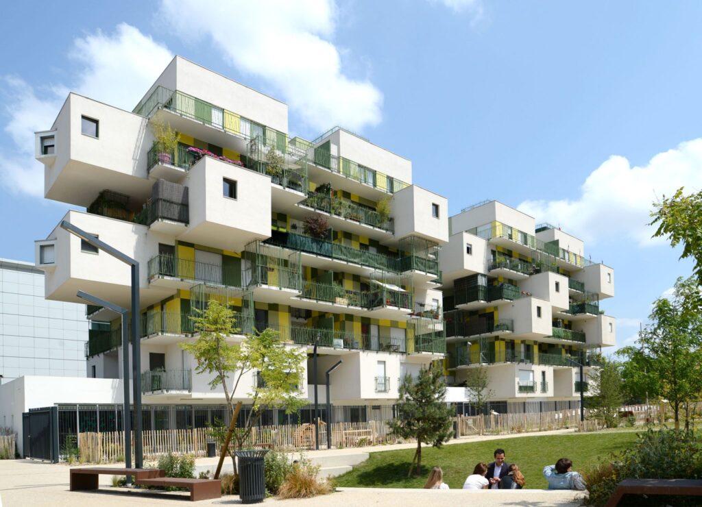 Social housing, progetto di  koz architectes in Francia