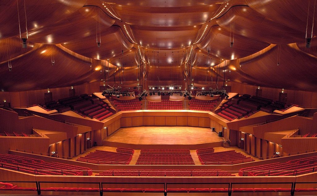 Acoustics of concert halls: Auditorium Roma - Sala S. Cecilia