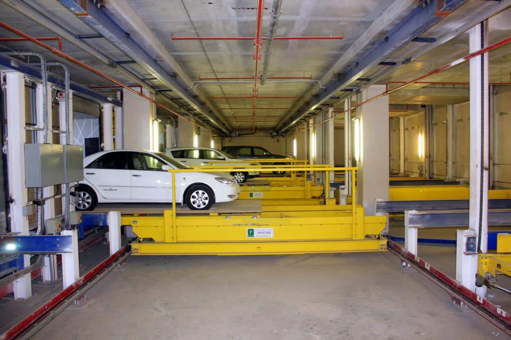Automated multi-storey car parks