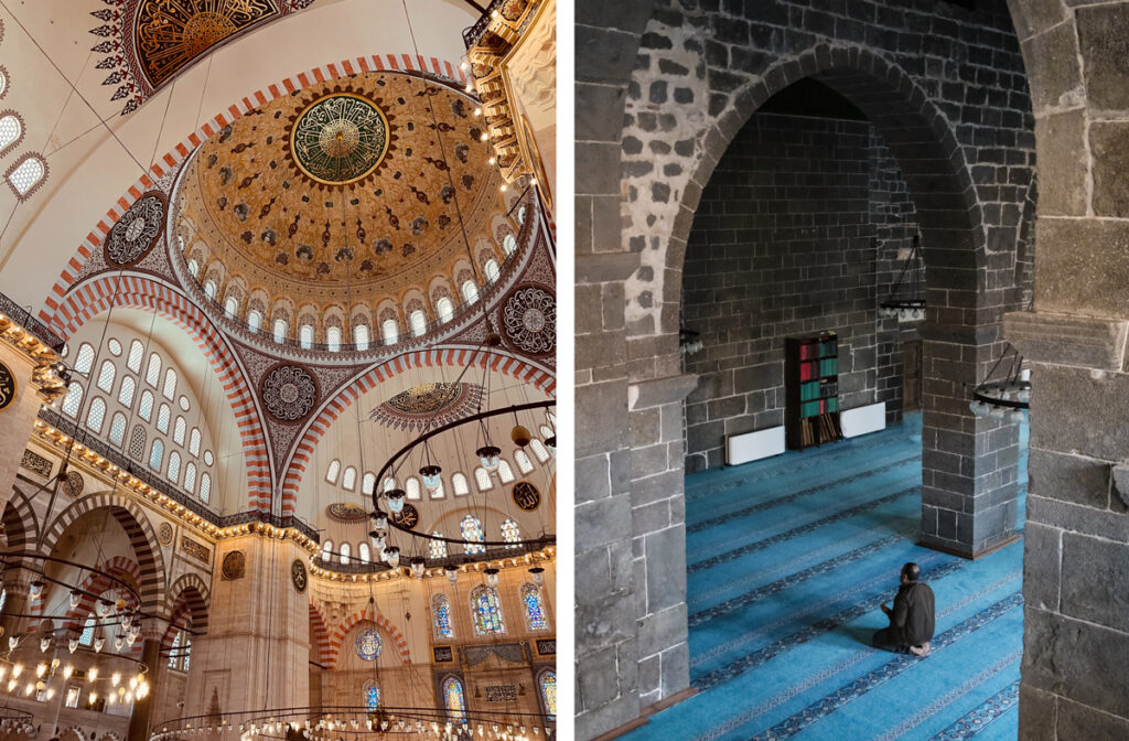 Places of worship mosques Istanbul