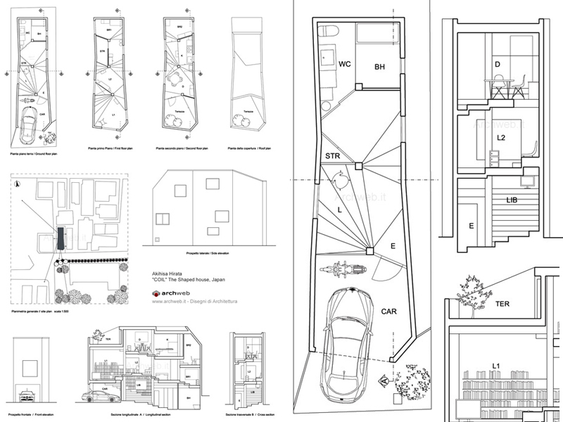 "COIL" - S Shaped house