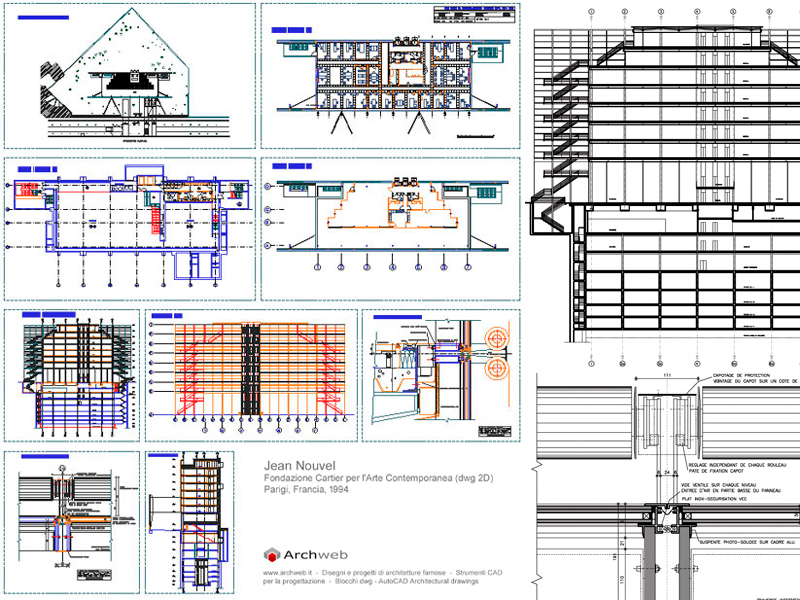 Fondazione Cartier per l'Arte Contemporanea dwg
