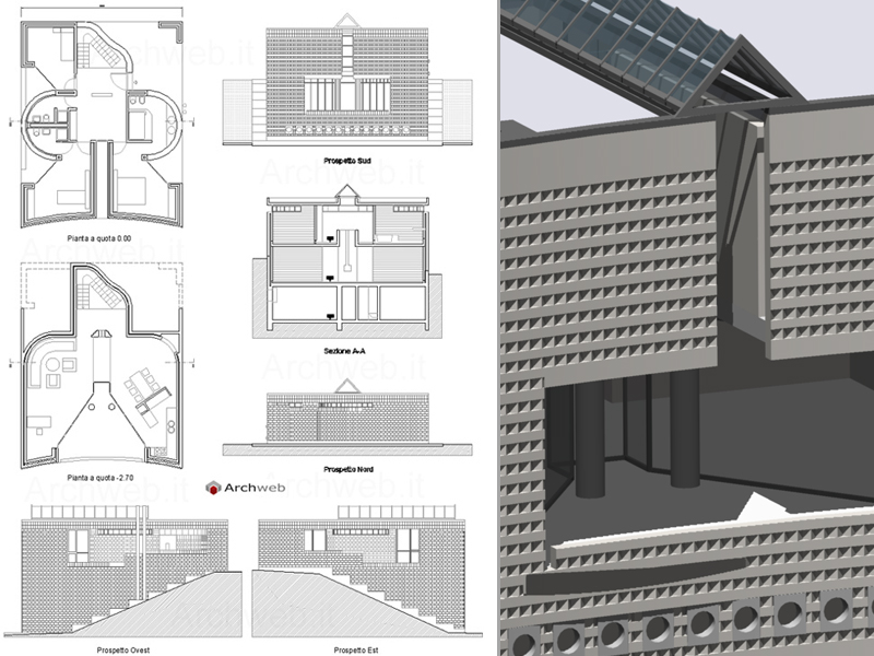 Casa Morbio superiore 2d-3d