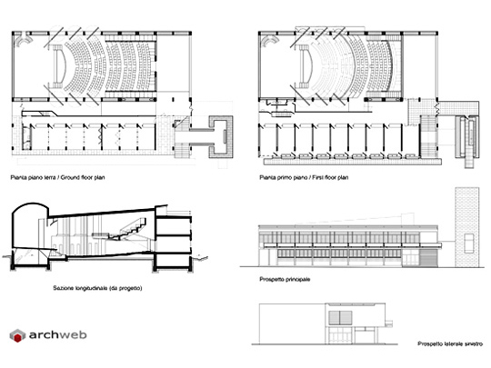 Casa del Fascio a Lissone dwg drawings