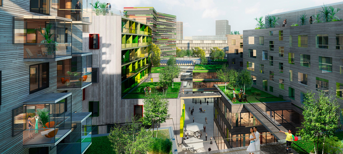 City as Living Factory of Ecology | Sauerbruch Hutton Architects
