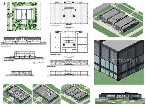 Crown Hall dwg