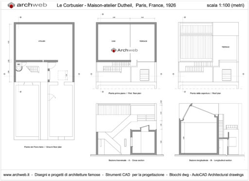 Maison-atelier Dutheil dwg
