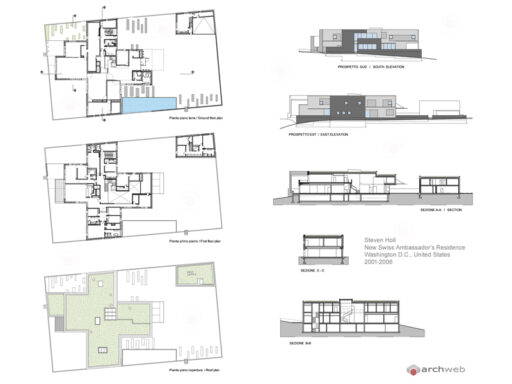 Residence Swiss Embassy plan, Piano di residenza dell'ambasciata svizzera