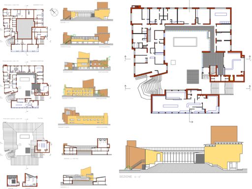 Municipio di Säynätsalo 2D dwg