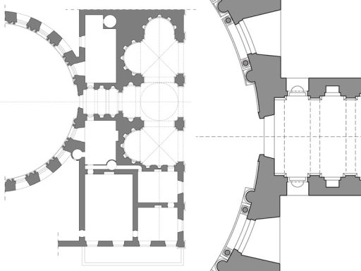 Villa Madama a Roma. Disegni dwg