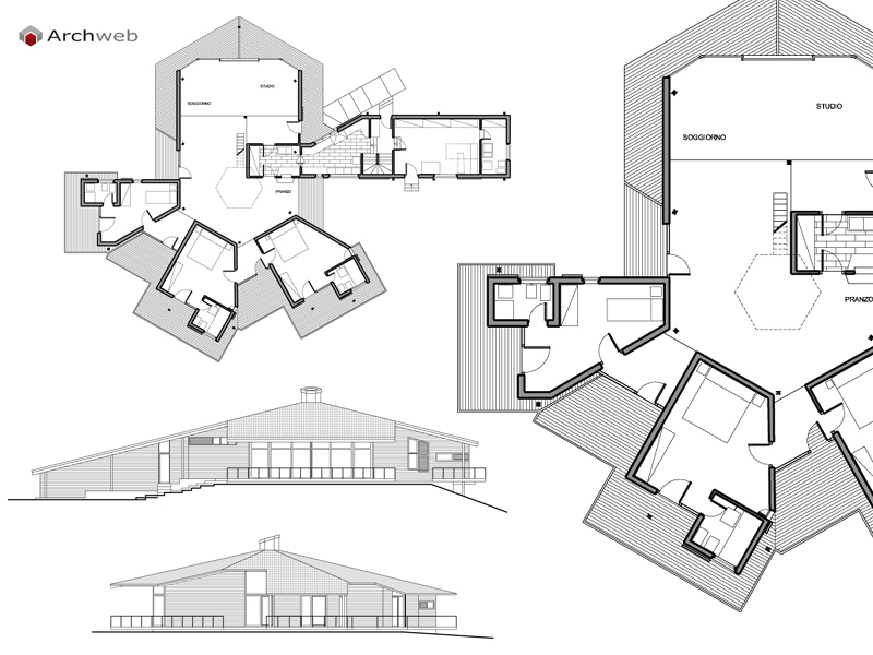 Villa Olivetti a Ivrea dwg