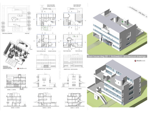 Villa Stein plan dwg