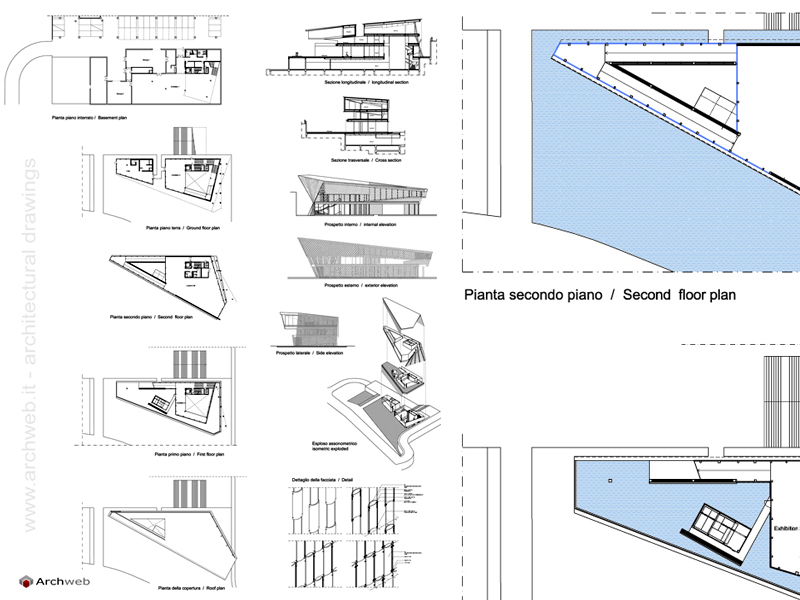 Museum of wisdom, Xinjin Zhi Museum plan dwg