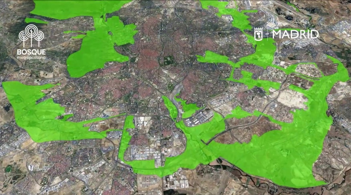 Cintura verde per Madrid. Non solo un bosco intorno alla città, ma area verde, luogo di recupero ecologico e sociale.