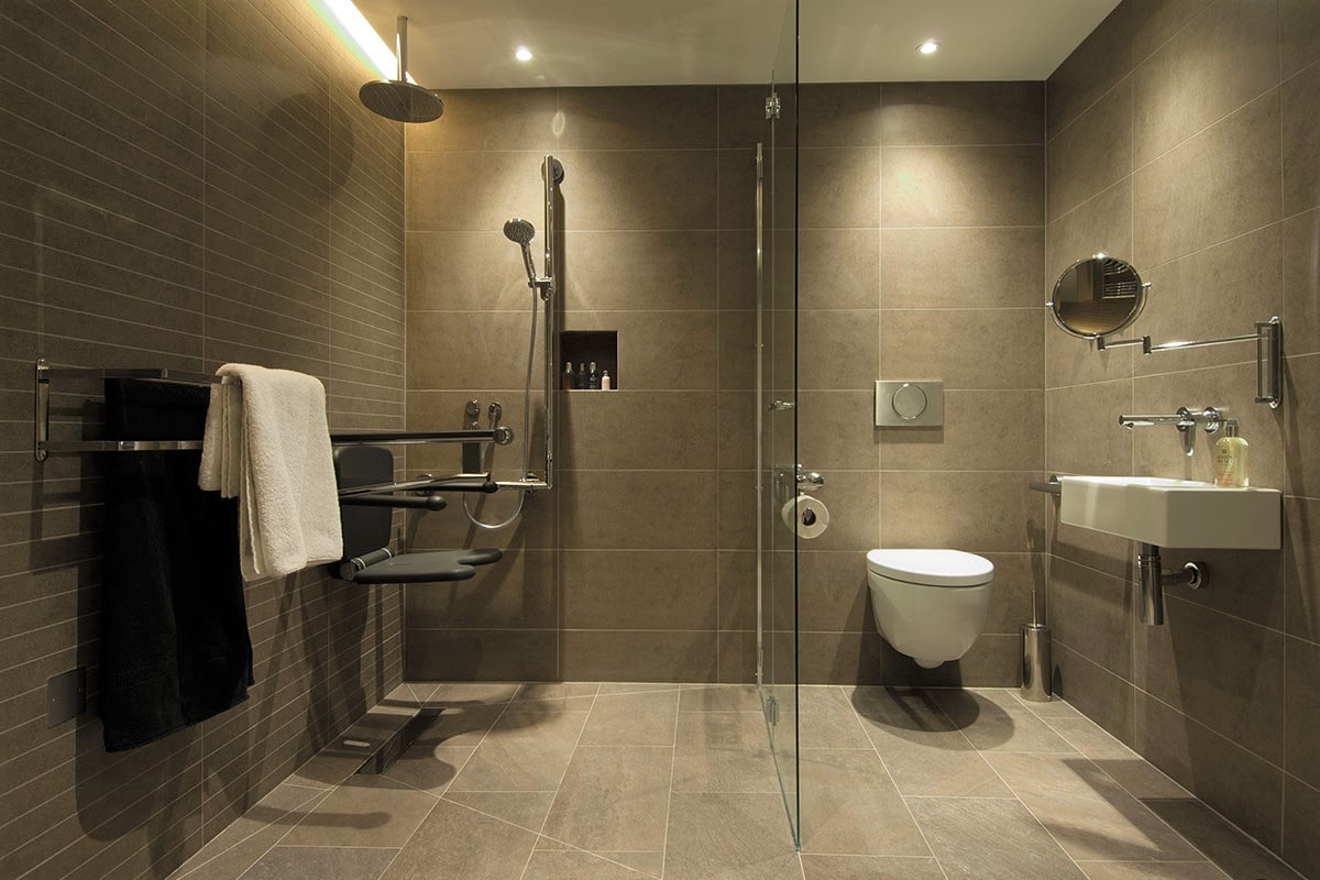 Bagno hotellerie portatore handicap