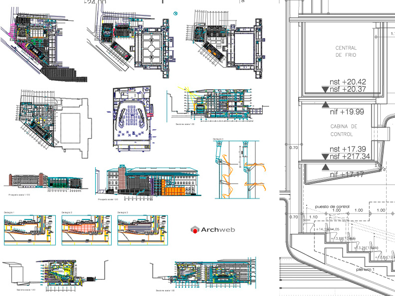 Ampliamento del Museo Reina Sofía dwg