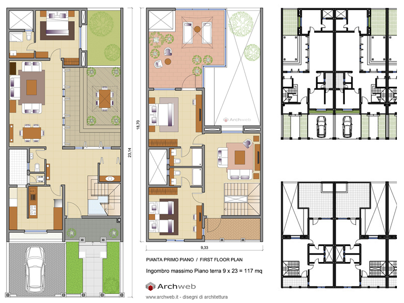 Grande villa a schiera 21 dwg