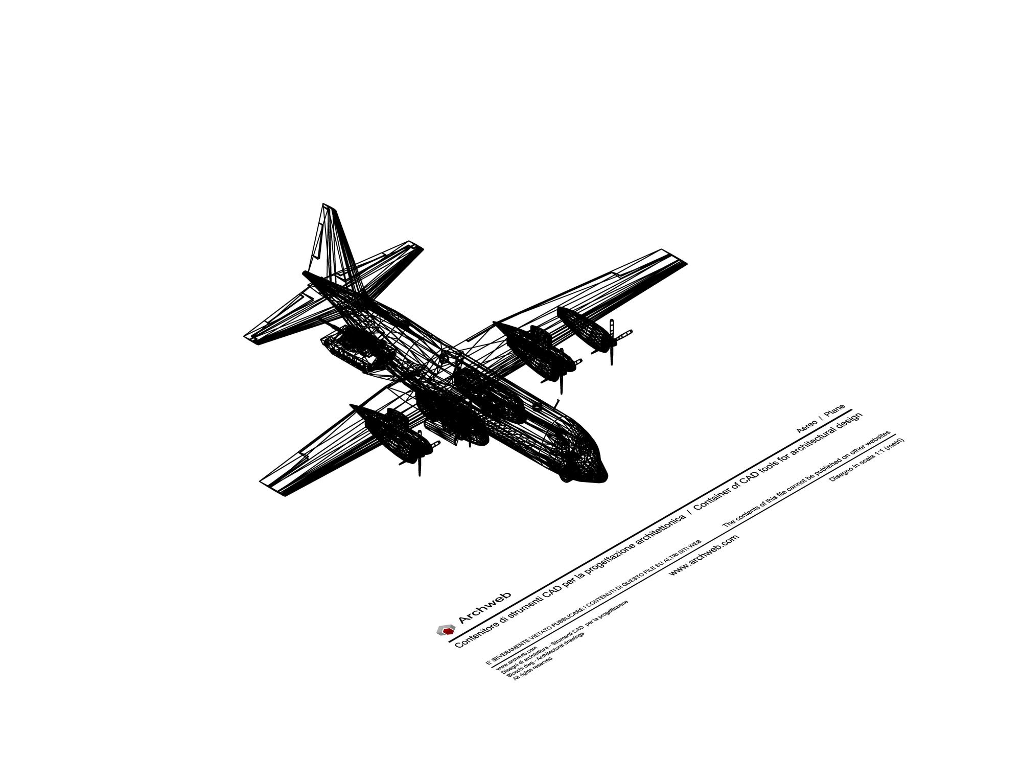Plane 10 3D dwg