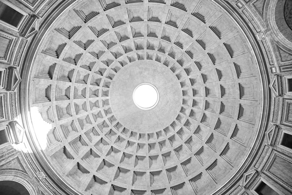 Foto interna della Cupola del Pantheon