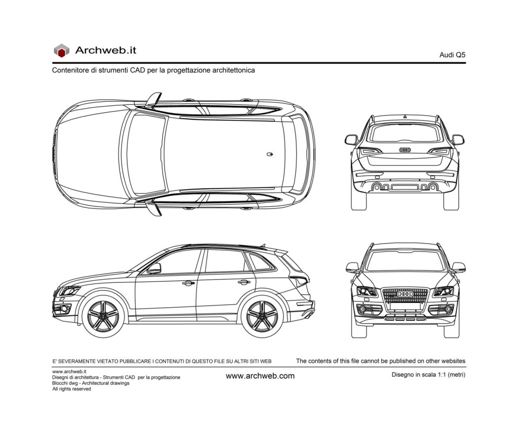 Audi Q5 dwg