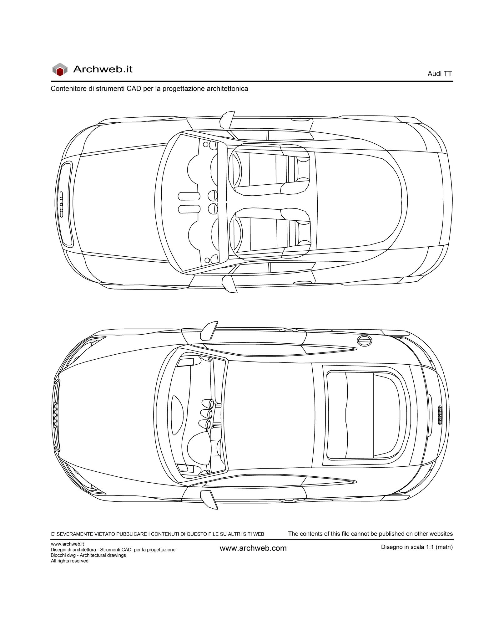 Audi TT 01 dwg