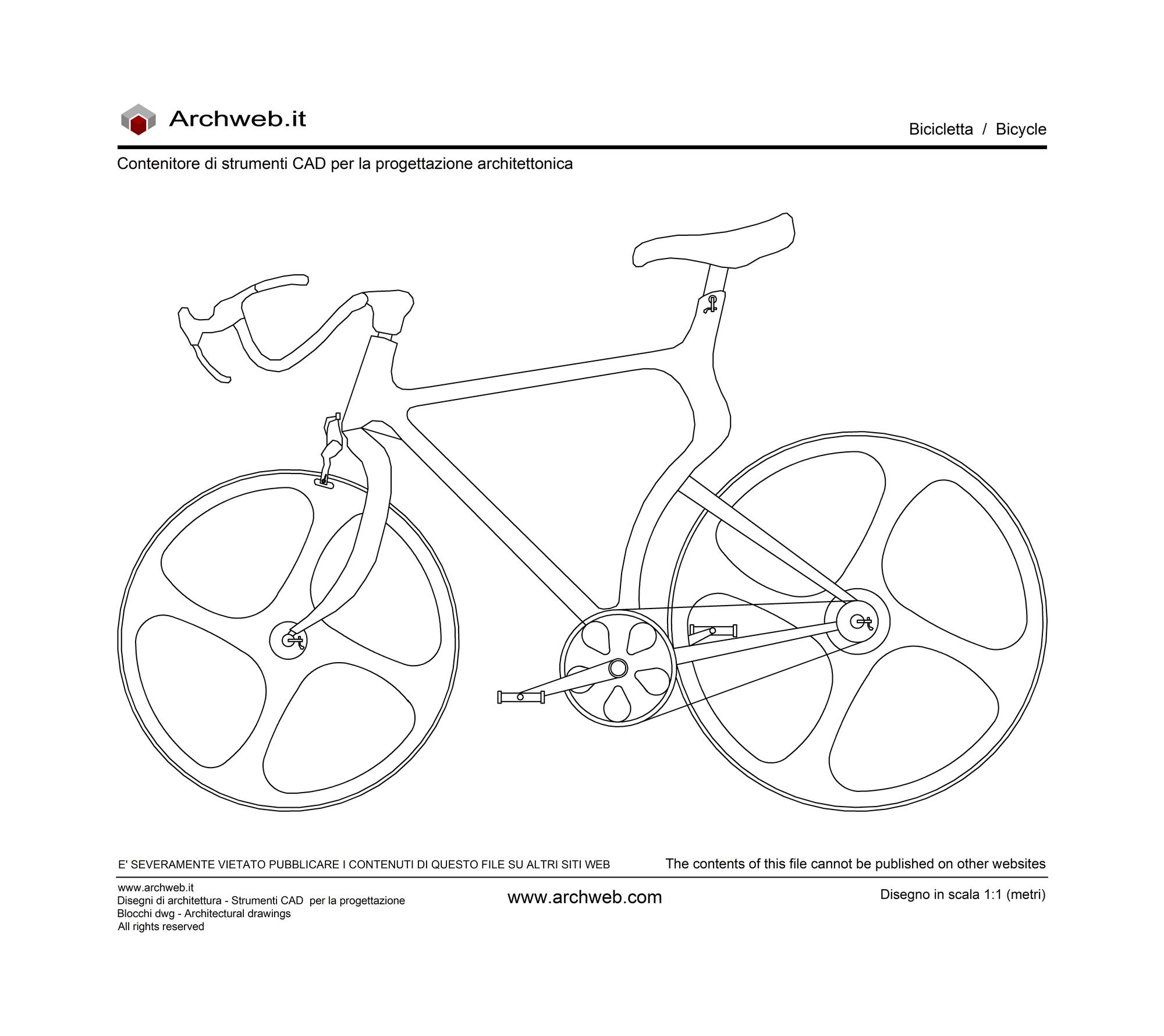Bicicletta 05 dwg