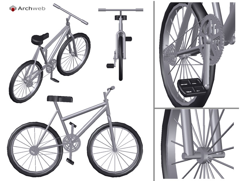 Bicicletta 3D 01 dwg