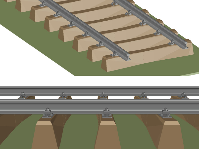 Binari 3D dwg