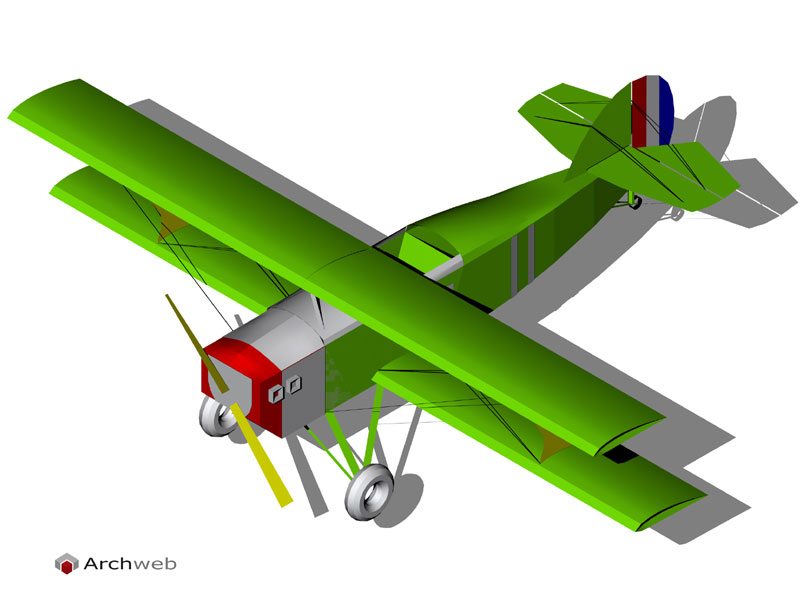 Biplano 3D 1 dwg