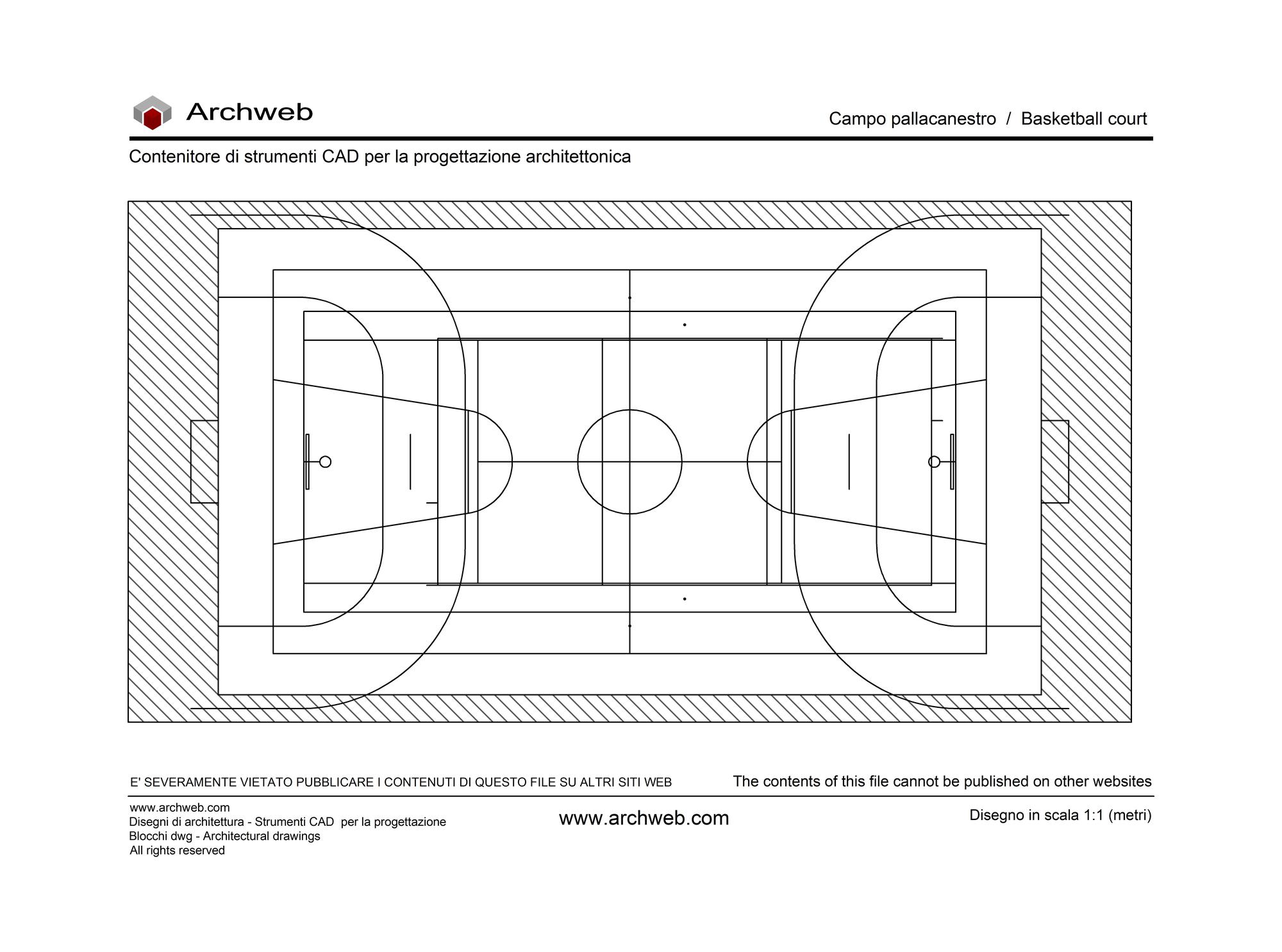 Basketball court 03 dwg Archweb
