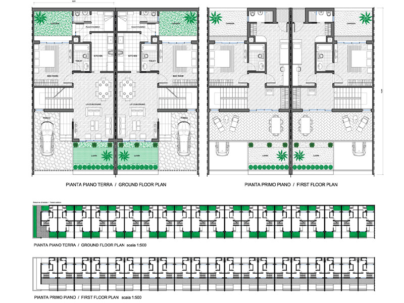 Row houses 27 dwg