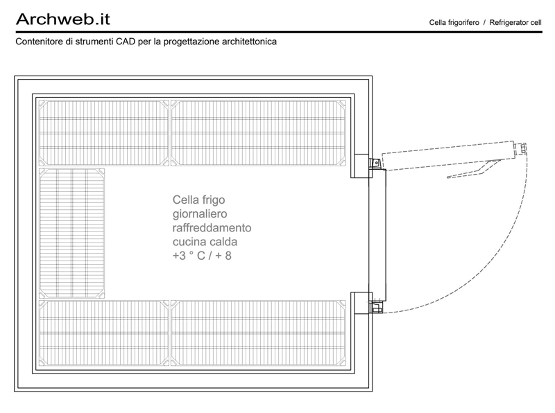 Cella frigo 01 dwg
