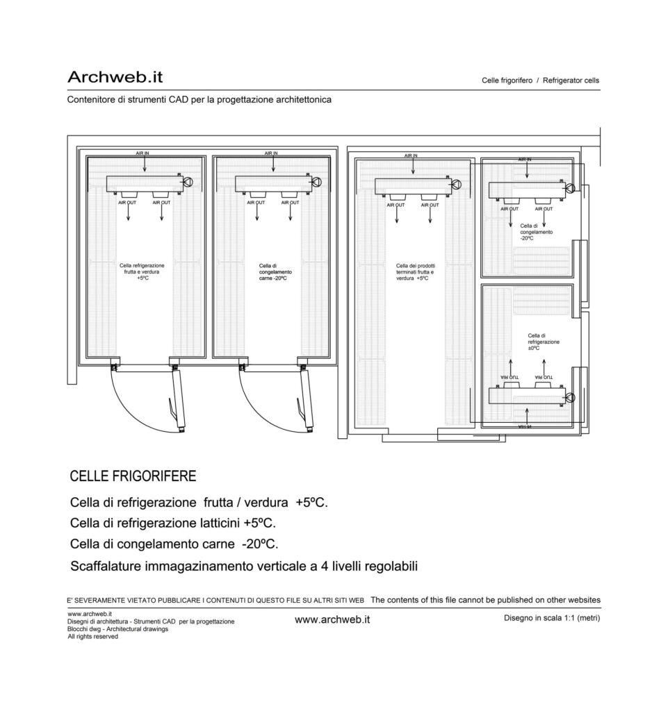 Cella frigo 02 dwg