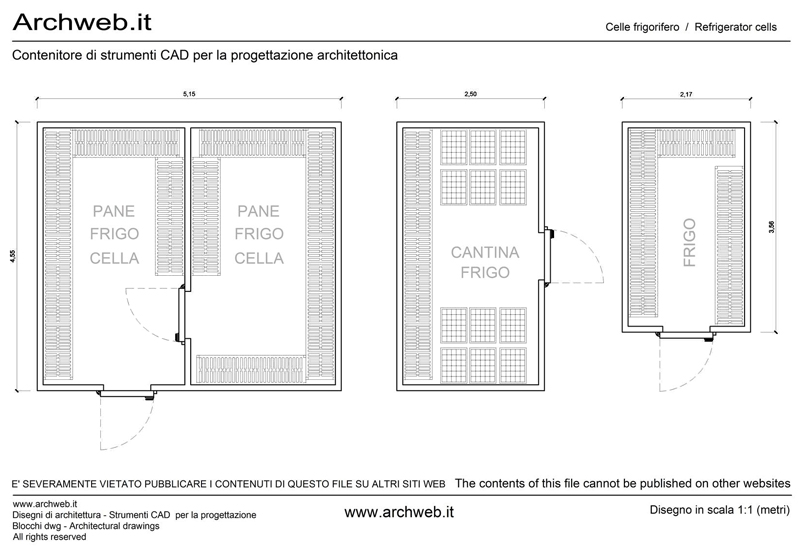 Cella frigo 04 dwg