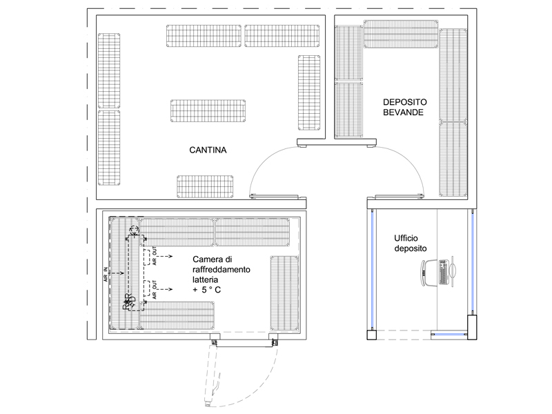 Cella frigo 06 dwg