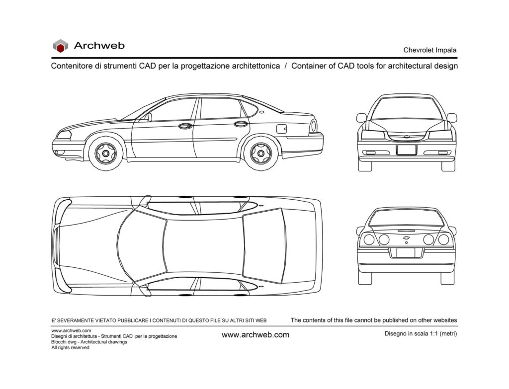 Chevrolet Impala dwg