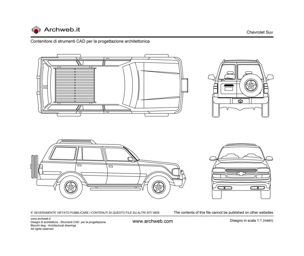 Chevrolet Suv dwg