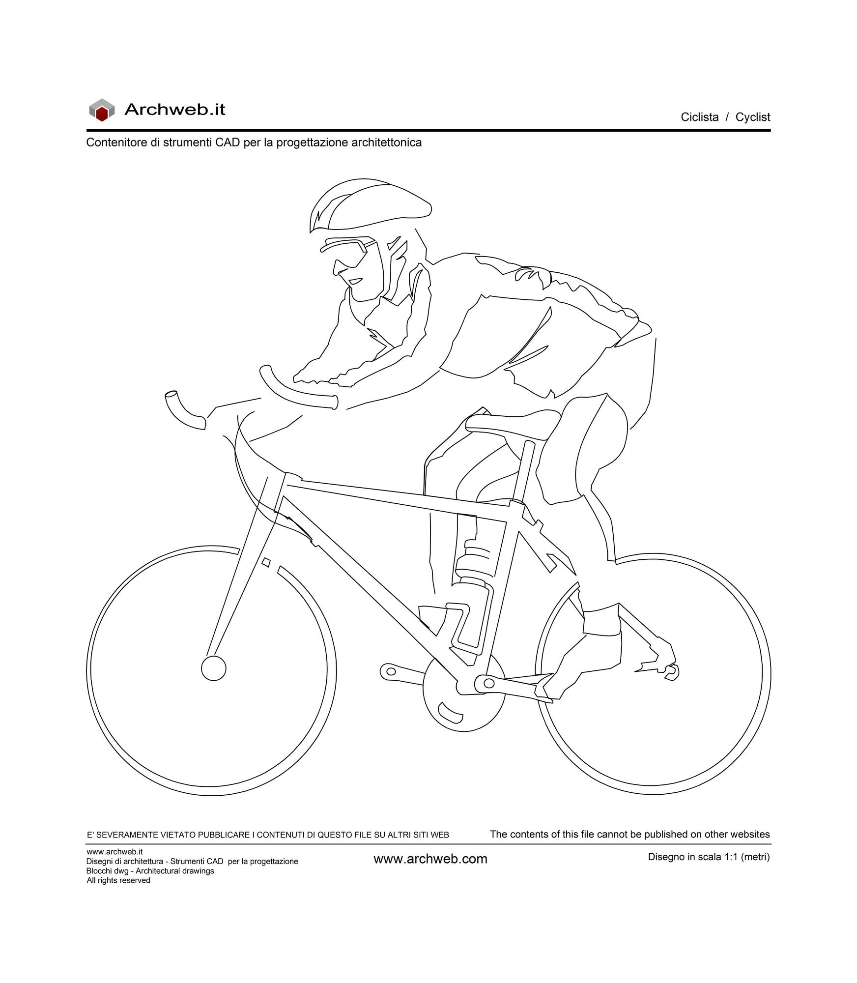 Ciclista dwg