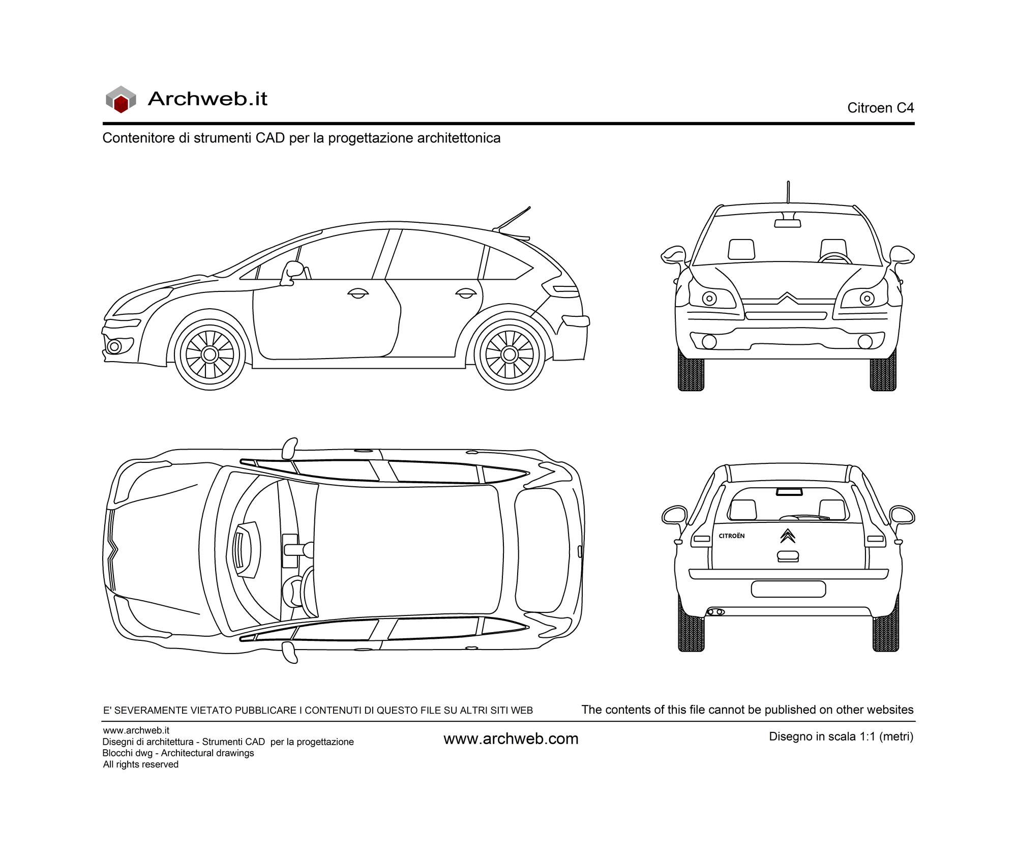 Citroen C4 dwg