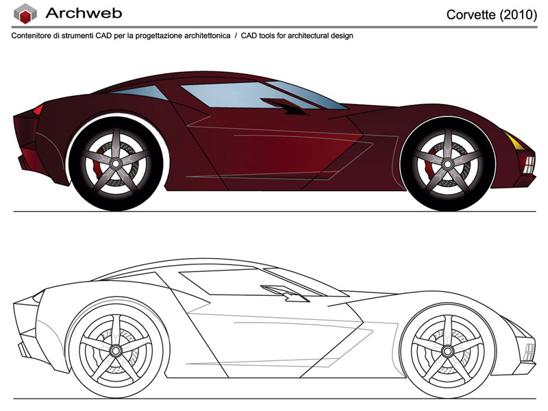 Corvette 2010 dwg
