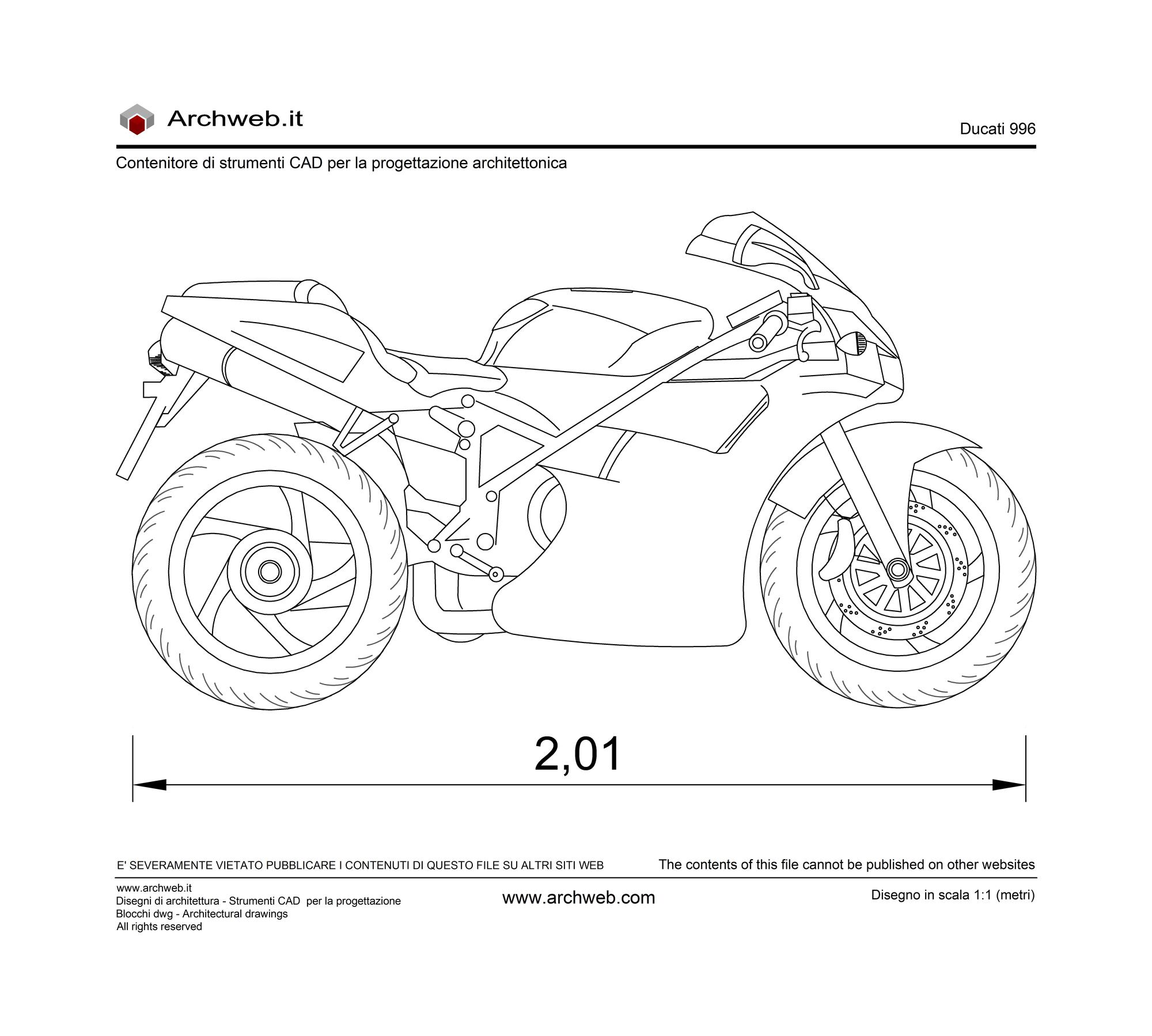 Ducati 996 dwg