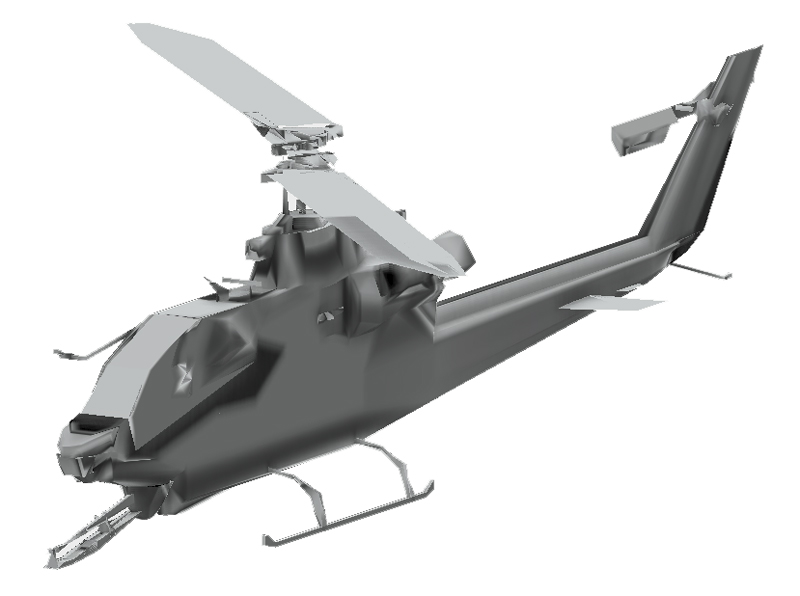 Elicottero 3D 4 dwg