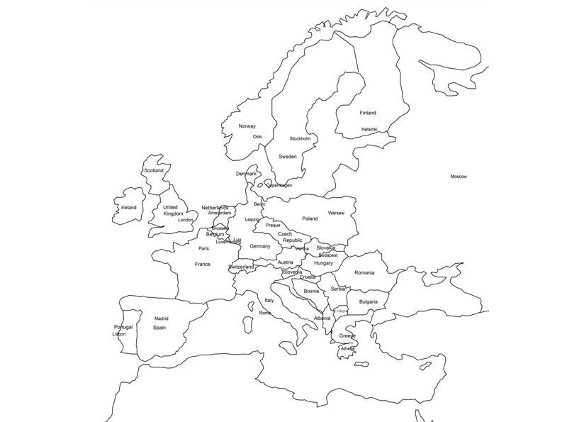 Europa anteprima pianta dwg Archweb