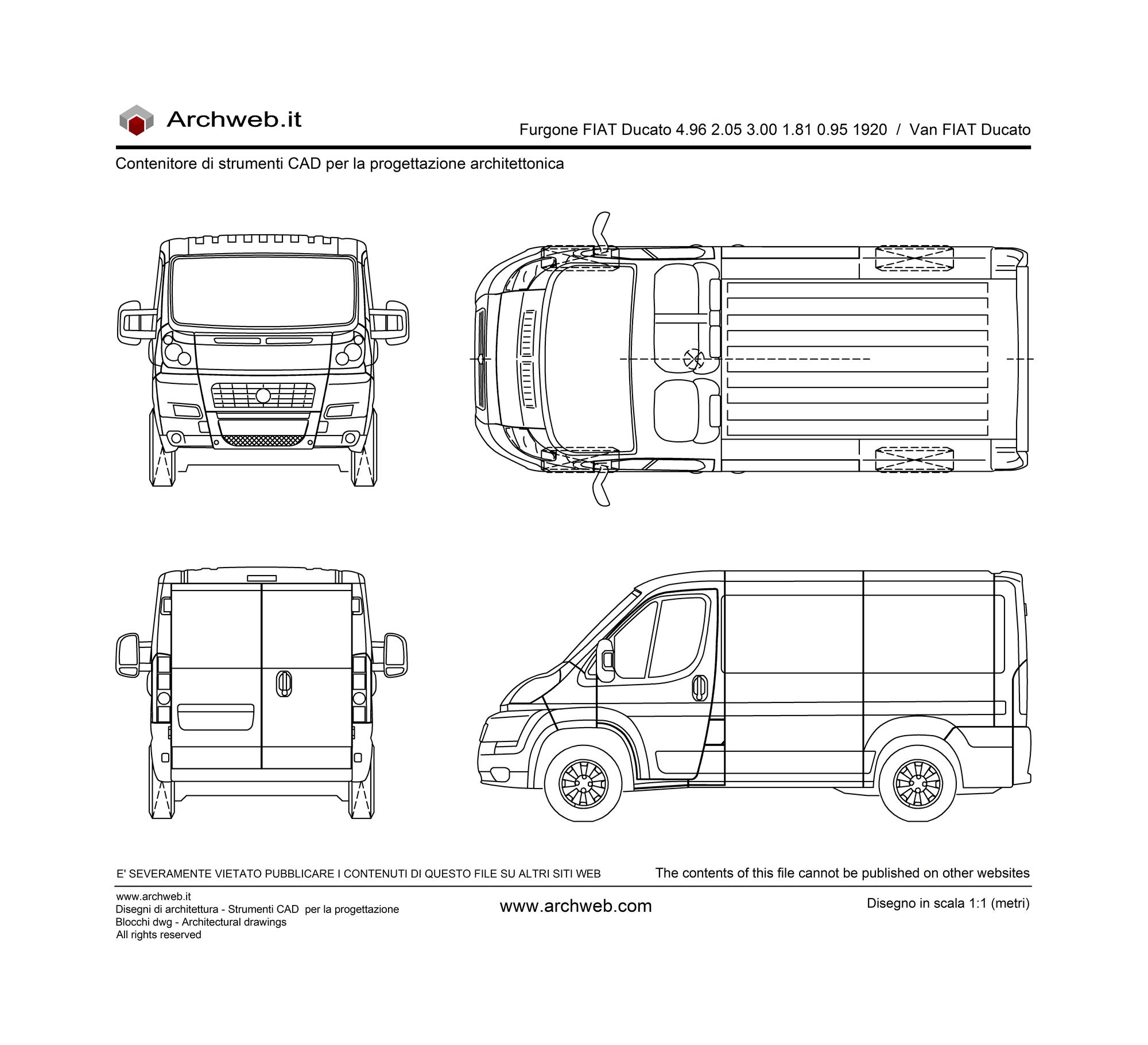 Fiat Ducato dwg