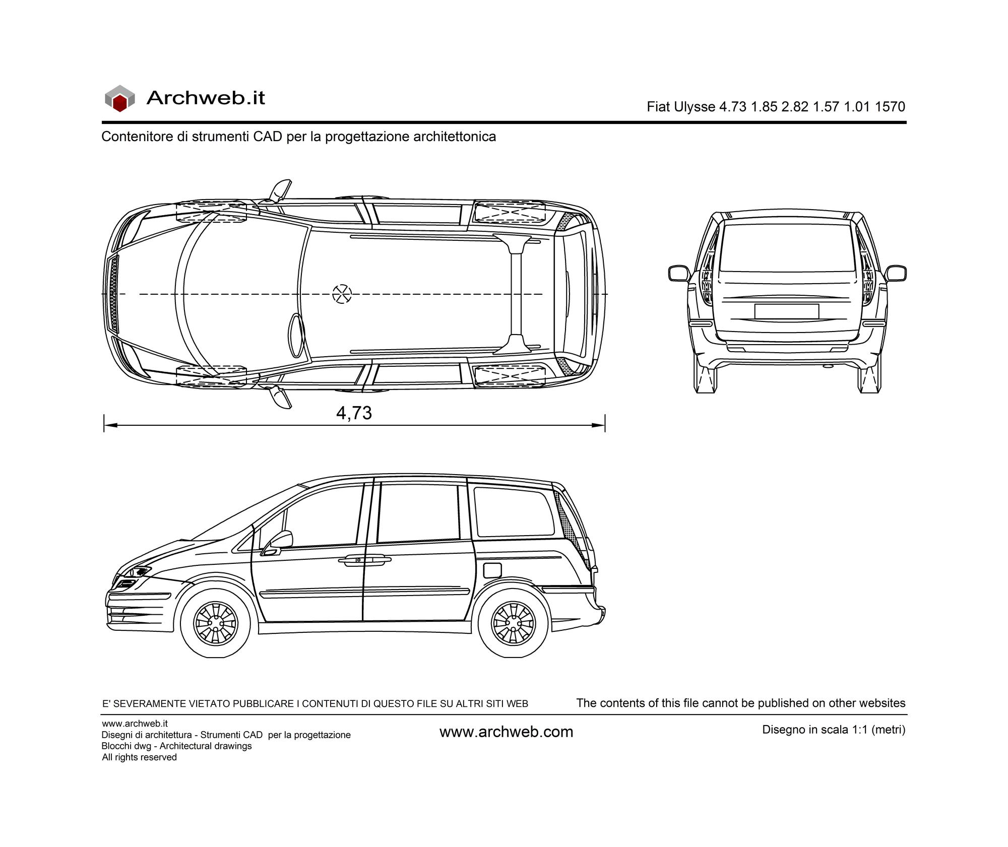 Fiat Ulysse dwg