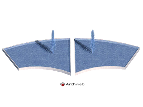 Fontana urbana 3D 01 dwg