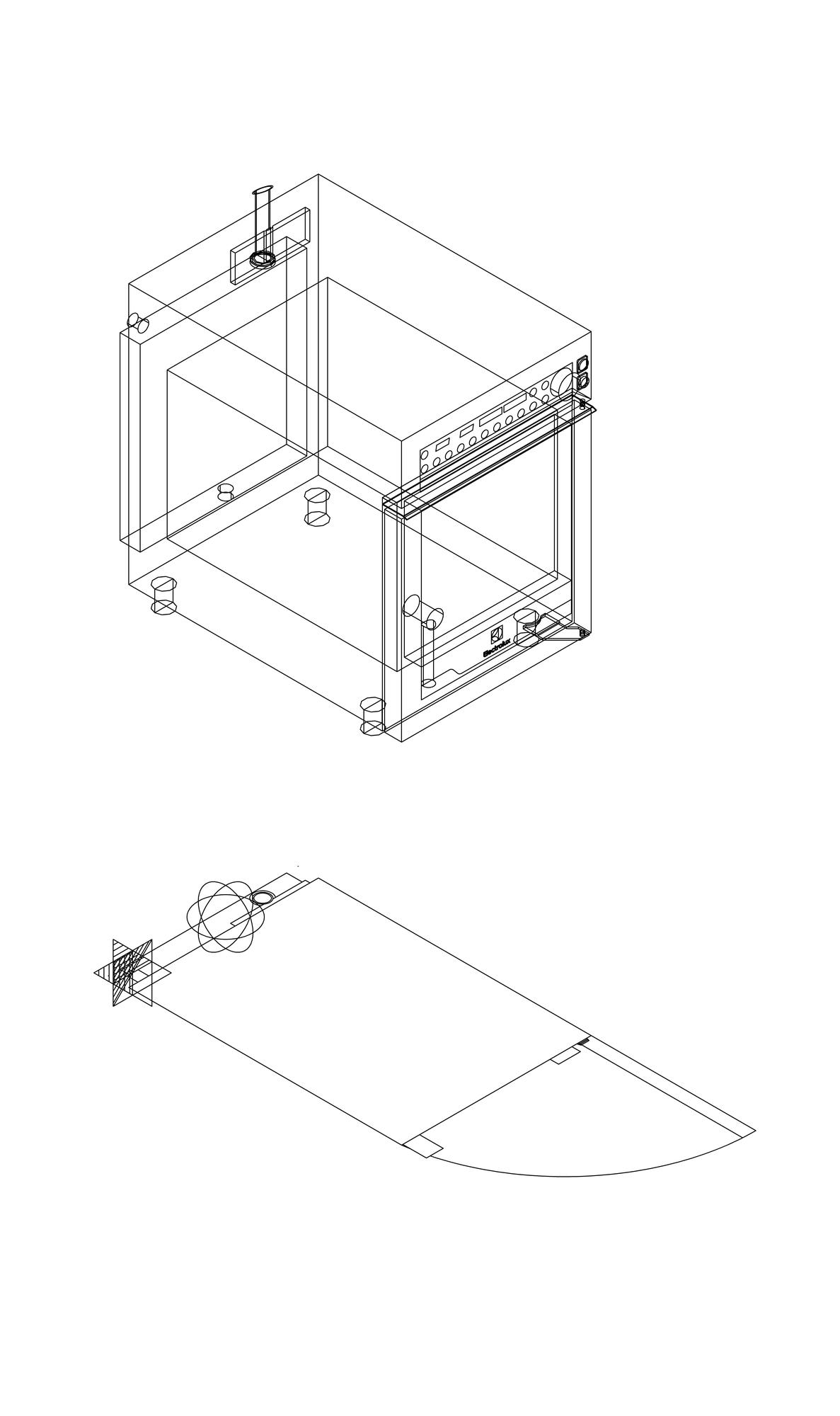 Forno a convezione dwg