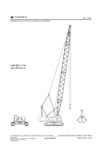 Gru tower crane 04 dwg