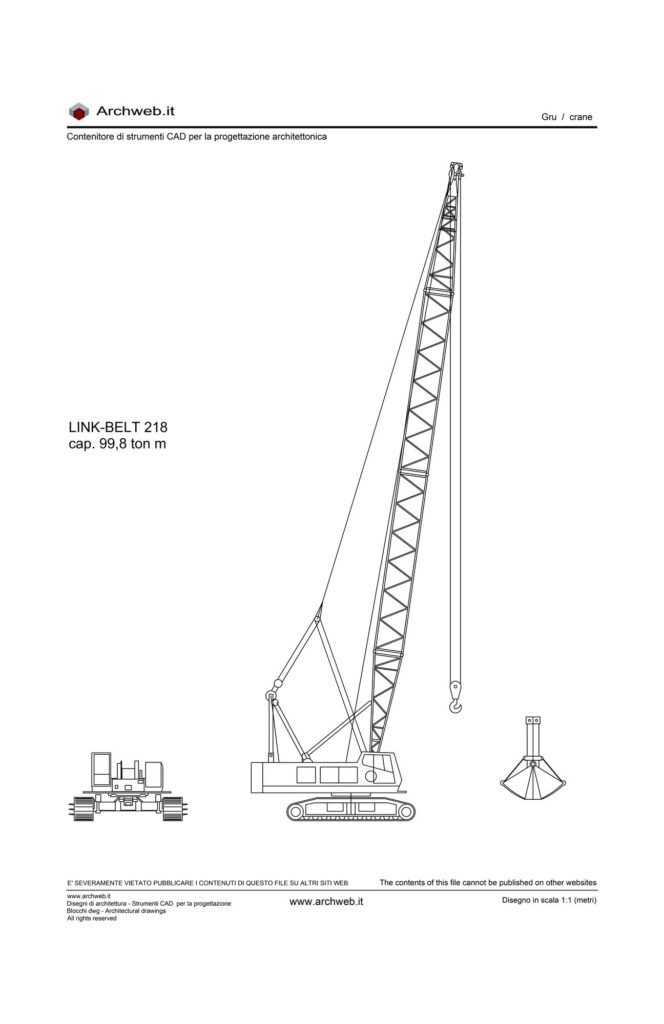 Gru tower crane 04 dwg