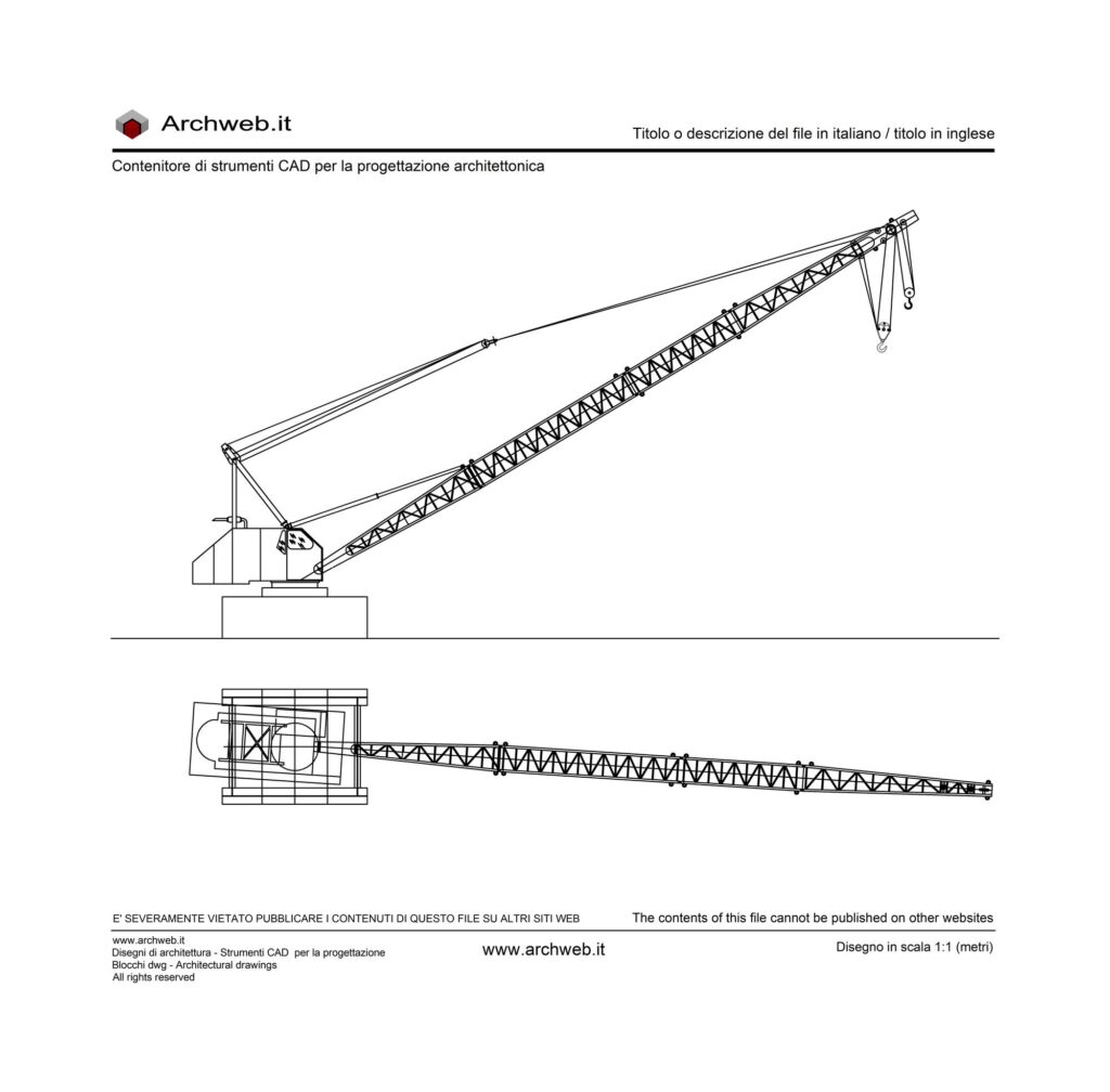 Gru tower crane 07 dwg